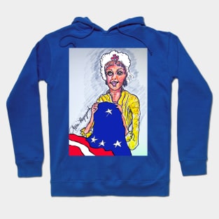 Betsy Ross the first U.S. flag 1776 Hoodie